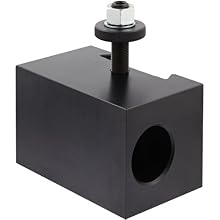 Dorian Tool QITPN-5 Chromium Molybdenum Alloy Steel Quick Change Morse Taper Toolholder for QITP35N Quadra Indexing Quick Change Tool Post, MT4, 2-1/2" Height