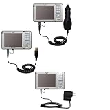 Deluxe Kit for the Mio Technology 169 includes a USB cable with Car and Wall Charger - Gomadic Brand w/ TipExchange Technology