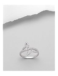 Butterfly CZ Ring In 92.5 Sterling Silver