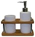 Ex-Cell Home Fashions By Appointment Mod Squad 3-Piece Modular Bath Accessory Set, White