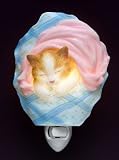 Baby Kitten Night Light Ibis and Orchid Design