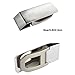 Vktech Pocket Slim Stainless Steel Cash Money Clamp Clip Credit Card Wallet Holder