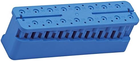 Dental Root Canal Endo Measuring Block Endodontic Files Accurate Measuring Ruler