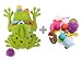 Boon Frog Pod Deluxe with Bath Toys