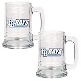 Tampa Bay Rays Set of 2 Beer Mugs