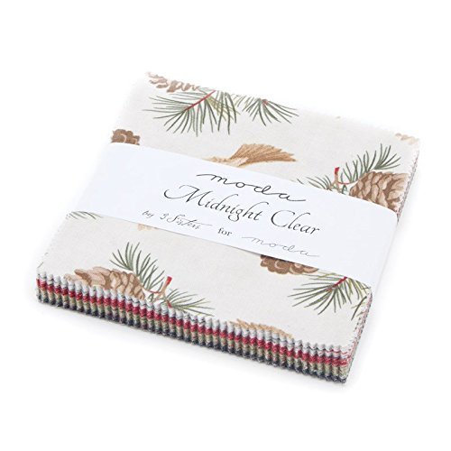 Moda 3 Sisters Midnight Clear Charm Pack