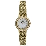 Longines Prestige 18k Gold and Diamond Ladies Watch L6.108.7.27.6 by Longines