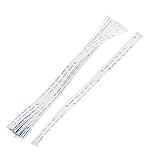 uxcell 柔軟フラットケーブル　データケーブル　10個入 0.5mmピッチ 14ピン AWM 80C