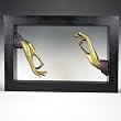 Buddha Hands Wood Frame Decor