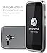 Fosmon DURA-FROST Series Flexible TPU Case for Motorola Moto G (1st Generation Only) / Motorola DVX (Clear)