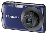 Casio Exilim EX-Z330 Digitalkamera (12 Megapixel, 3-fach opt. Zoom, 6,9 cm (2,7 Zoll) Display) blau