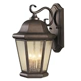 41twYAZLK L. SL160  Murray Feiss OL5902CB Martinsville 17 Inch Outdoor Wall Mount, Corinthian Bronze