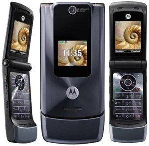 Motorola - T�l�phone portable W510 - photo 1.3Mpixels/Bluetooth st�r�o/MP3/slot carte microSD