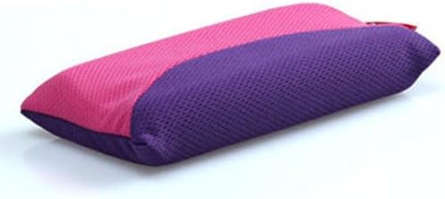 Wrist Rest Support Mouse Cushion Ergonomic Memory Foam Pillow (Violiet - Pink)