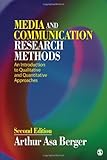 Media and Communication Research Methods: An Introduction to Qualitative and Quantitative Approaches-