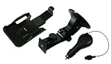 Zoom Produkt-Bild: KFZ-Komplettset Halterung mit Saugfuss + Schale + Ladekabel (Rolle) für Samsung Galaxy S I9000 / S Plus I9001 (Original Haicom)