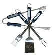NFL Denver Broncos 4-Piece Barbecue Set