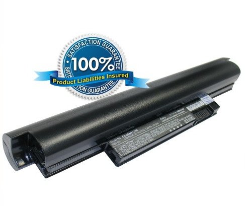Dell Inspiron 1210, Inspiron Mini 12 Extended Life 6 Cell Battery (4400mah) Picture