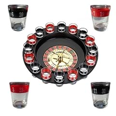 Relaxdays Trinkspiel Partyspa� Partyspiel Roulette