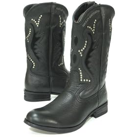 New Harley Davidson Black Trailblazer Boots Cowboy, Western by Women's Work Boots