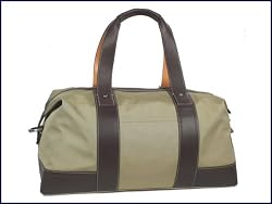 Authentic Coach Nylon Transatlantic Medium Gym Travel Bag Unisex 70424 Khaki GM/KH