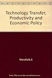 Technology transfer, productivity, and economic policy
