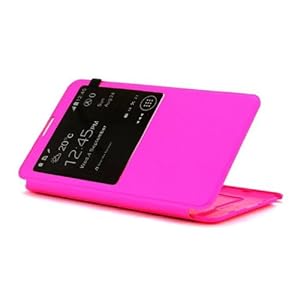 Housse flip Etui Coque view transparent pour SAMSUNG GALAXY NOTE 3