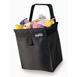 Trash Stash Car Litter Bag (Black) (9"x 7"x 10")