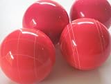 4 Ball EPCO Set with light red bocce balls