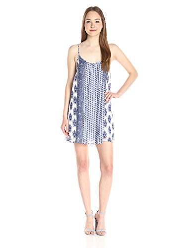 Joie Women's Jorell B Cotton Dress, Porcelain/Atlantic Blue, X-Small
