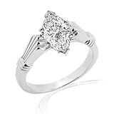 1 Ct Marquise Cut Diamond Vintage Antique Celtic Solitaire Engagement Ring SI2