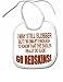 BABY BIB GO REDSKINS I MAY STILL SLOBBER I'M SMART ENOUGH TO KNOW THAT THE EAGLES SUC...