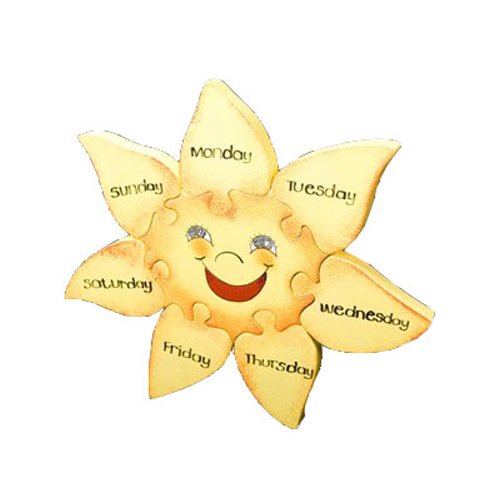 Childrens Toyshop  Toys : Sunflower Days of the Week