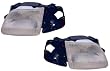 1996 (96) Ford F150 Headlight Assembly (with Bracket) - One Pair (Both Driver and Passenger Sides) - DOT Certified Headlamp