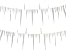 9' Ice Palace Iridescent Twisted Icicle Christmas Garland