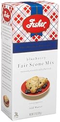 Fisher Blueberry Fair Scone Mix, 12-Ounce Boxes (Pack of 6)