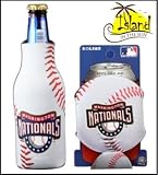 (2) WASHINGTON NATIONALS BASEBALL CAN & BOTTLE KOOZIE