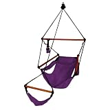 Hammaka 1005-HMKA Hammock Chair, Purple, Wood