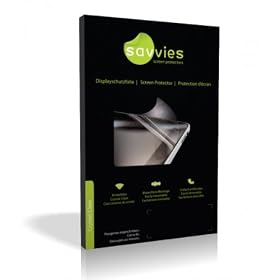 Savvies Crystal-Clear film de protection �cran adapt� pour Archos 32 internet tablet