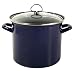 Chantal Enamel-On-Steel 5.8 Quart Soup Pot, Cobalt Blue