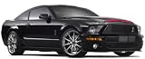 Shelby Collectibles 1:18 2008 Shelby GT-500KR Black on Black