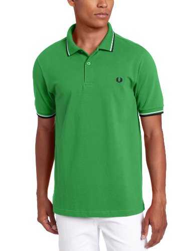 Fred Perry Men's Slim Fit Twin Tipped Polo Shirt