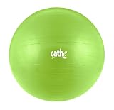 Fitness by Cathe 65cm 1000-Pound Anti-Burst Body Ball with DVD (Kiwi Green)