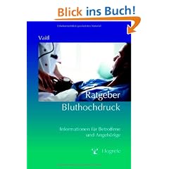 Ratgeber Bluthochdruck: Informationen f�r Betroffene und Angeh�rige