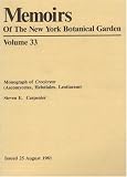 Monograph of Crocireas (Ascomycetes, Helotiales, Leotiaceae (Memoirs of the New York Botanical Garden Vol. 33)