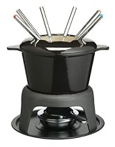 Black Fondue Set