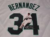 Felix Hernandez Seattle Mariners Signed Autographed Jersey Coa Holo Proof