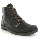 Palladium Pampa Hi Leather S Dark Brown Mens Boots