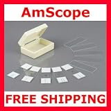 10pc Prepared and Blank Microscope Glass Slides  for Sale