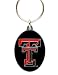 College Team Logo Key Ring - Texas Tech Red Raiders